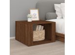 Comodino Look Rovere Marrone 57X55X36 Cm Materiale Legno