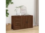 Vidaxl Credenza Look Rovere Marrone 100X33X59,5 Cm Materiale A Base Di Legno