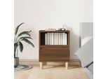 Vidaxl Comodino Look Rovere Marrone 40X35X50 Cm