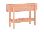 Vidaxl Letto Rialzato 101X30X69 Cm In Legno Massiccio Di Abete Douglas