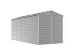 Vidaxl Casetta Da Giardino Grigio Chiaro 191X470X198 Cm Acciaio Zincato