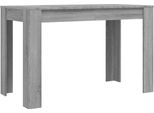Vidaxl Tavolo Da Pranzo Grigio Sonoma 120X60X76 Cm Materiale A Base Di Legno