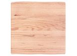 Piano Del Tavolo 60X60X(2-6) Cm In Legno Massiccio Trattato Bordo Albero