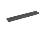 Vidaxl Mensola A Muro Marrone Scuro 60X10X2 Cm In Legno Massiccio Trattato Con Rovere