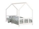 Vidaxl Letto Per Bambini Bianco 90X190 Cm In Legno Di Pino Massiccio