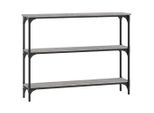 Tavolo Consolle Grigio Sonoma 100X22,5X75 Cm Materiale A Base Di Legno