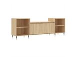 Mobile Tv In Rovere Sonoma 160X35X55 Cm Materiale A Base Di Legno