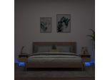 Comodini Con Luci Led 2 Pz. Rovere Sonoma 40X39X37 Cm