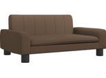 Vidaxl Letto Per Cani Marrone 70X45X30 Cm In Tessuto
