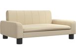 Vidaxl Letto Per Cani Crema 70X45X30 Cm Tessuto