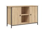 Mobile Tv In Rovere Sonoma 100X35X65 Cm Materiale In Legno