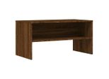 Mobile Tv Marrone Effetto Rovere 80X40X40 Cm Materiale Legno