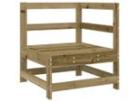 Divano Da Giardino Ad Angolo Legno Di Pino Impregnato