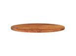 Piano Del Tavolo 140X50X2,5 Cm Ovale In Legno Massiccio Di Acacia