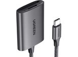 Ugreen Sd/Tf Card Reader Ugreen CM401 Usb C 5Gb/S - Gray