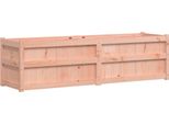 Fioriera 180X50X50 Cm In Legno Massiccio Di Abete Douglas