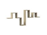 Vidaxl Scaffale A Muro Rovere Sonoma 104,5X10X43 Cm Materiale A Base Di Legno