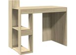 Vidaxl Scrivania Rovere Sonoma 103,5X56,5X94 Cm Materiale A Base Di Legno