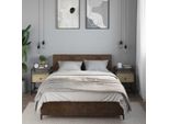 Vidaxl Comodini 2 Pezzi Rovere Sonoma 40X40X55 Cm Materiale A Base Di Legno