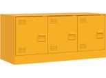 Mobile Tv Giallo Senape 99X39X44 Cm Acciaio