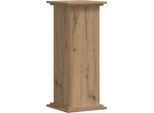 Vidaxl Supporto Per Piante In Rovere Artisan 33X33X80 Cm Materiale A Base Di Legno