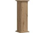 Vidaxl Supporto Per Piante In Rovere Artisan 33X33X100 Cm Materiale A Base Di Legno