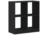 Syfax™ Libreria Nera 68,5X32X75 Cm In Legno Multistrato