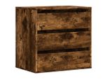 Syfax™ Cassettiera Angolare Rovere Fumo 60X41X58Cm Legno Multistrato