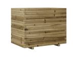 Vidaxl Fioriera 90X60X72 Cm In Legno Di Pino Impregnato