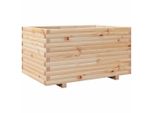 Vidaxl Fioriera 90X60X49,5 Cm In Legno Di Pino Massiccio