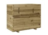 Vidaxl Fioriera 90X40X72,5 Cm Legno Di Pino Impregnato