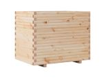 Vidaxl Fioriera 90X60X72,5 Cm In Legno Di Pino Massiccio