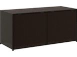 Vidaxl Cassapanca Da Giardino Marrone 283L Poli Rattan