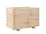 Vidaxl Fioriera 70X40X49,5 Cm In Legno Di Pino Massiccio