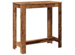 Syfax™ Tavolo Da Bar Legno Antico 102X50X103,5 Cm In Legno Multistrato