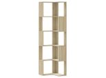 Syfax™ Libreria Angolare 5Ripiani Rovere Sonoma 50X50X179 Cm Legno