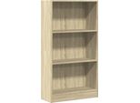 Vidaxl Libreria Rovere Sonoma 60X24X109 Cm Materiale A Base Di Legno