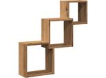 Vidaxl Mensole Da Parete Artisan Oak 68X15X68 Cm Materiale A Base Di Legno