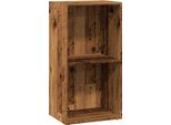 Libreria Effetto Legno Antico 40X30X77 Cm Materiale A Base Di Legno