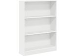 Libreria Bianca 80X24X109 Cm Materiale A Base Di Legno