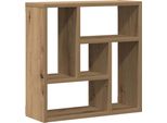 Vidaxl Scaffale A Muro Rovere Artigianale 45X16X45 Cm Materiale A Base Di Legno