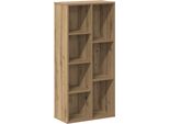 Vidaxl Libreria Artisan In Rovere 50X25X105 Cm Materiale A Base Di Legno