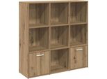Vidaxl Libreria Rovere Artigianale 98X29X97,5 Cm Materiale A Base Di Legno