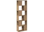 Vidaxl Libreria/Divisorio Artisan In Rovere 60X24X186 Cm