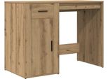 Vidaxl Scrivania Artisan In Rovere 100X49X75 Cm Materiale A Base Di Legno