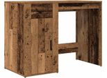Vidaxl Scrivania Effetto Legno Vecchio 100X49X75 Cm Materiale A Base Di Legno
