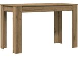 Vidaxl Tavolo Da Pranzo Artisan Oak 120X60X76 Cm Materiale A Base Di Legno