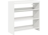 Vidaxl Portascarpe Bianco 60X25X62 Cm Materiale A Base Di Legno