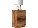 Vidaxl Comodini 2 Pz. Aspetto Legno Recuperato 40X36X65 Cm Materiale A Base Di Legno