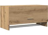 Vidaxl Armadio Rovere Artisan 70X32,5X35 Cm Materiale A Base Di Legno